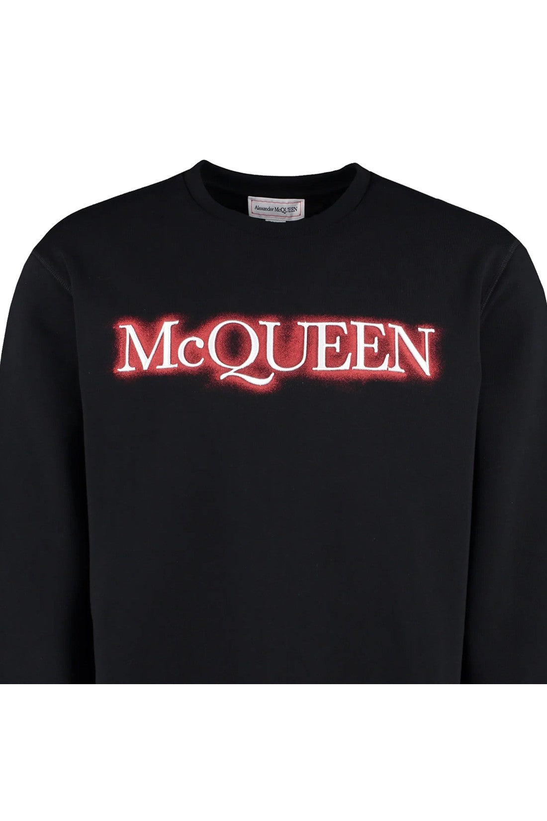 Alexander McQueen-OUTLET-SALE-Sweatshirt Schwarz-ARCHIVIST