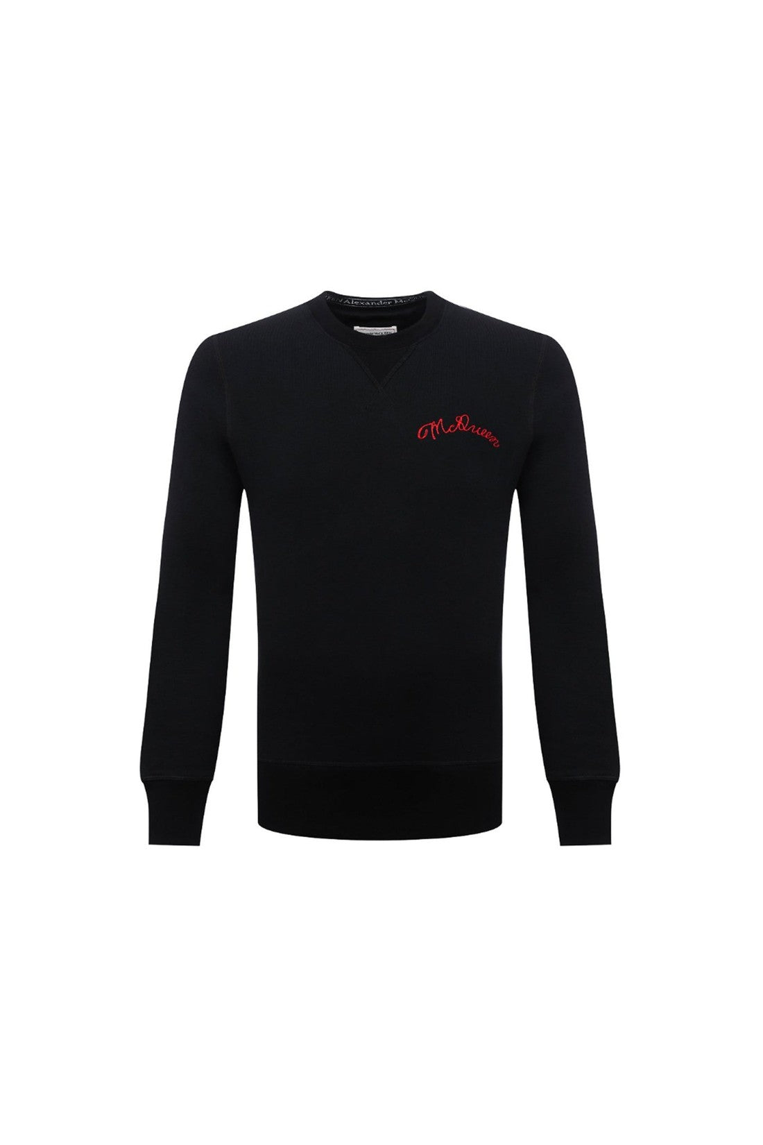 Alexander McQueen-OUTLET-SALE-Sweatshirt Schwarz-ARCHIVIST
