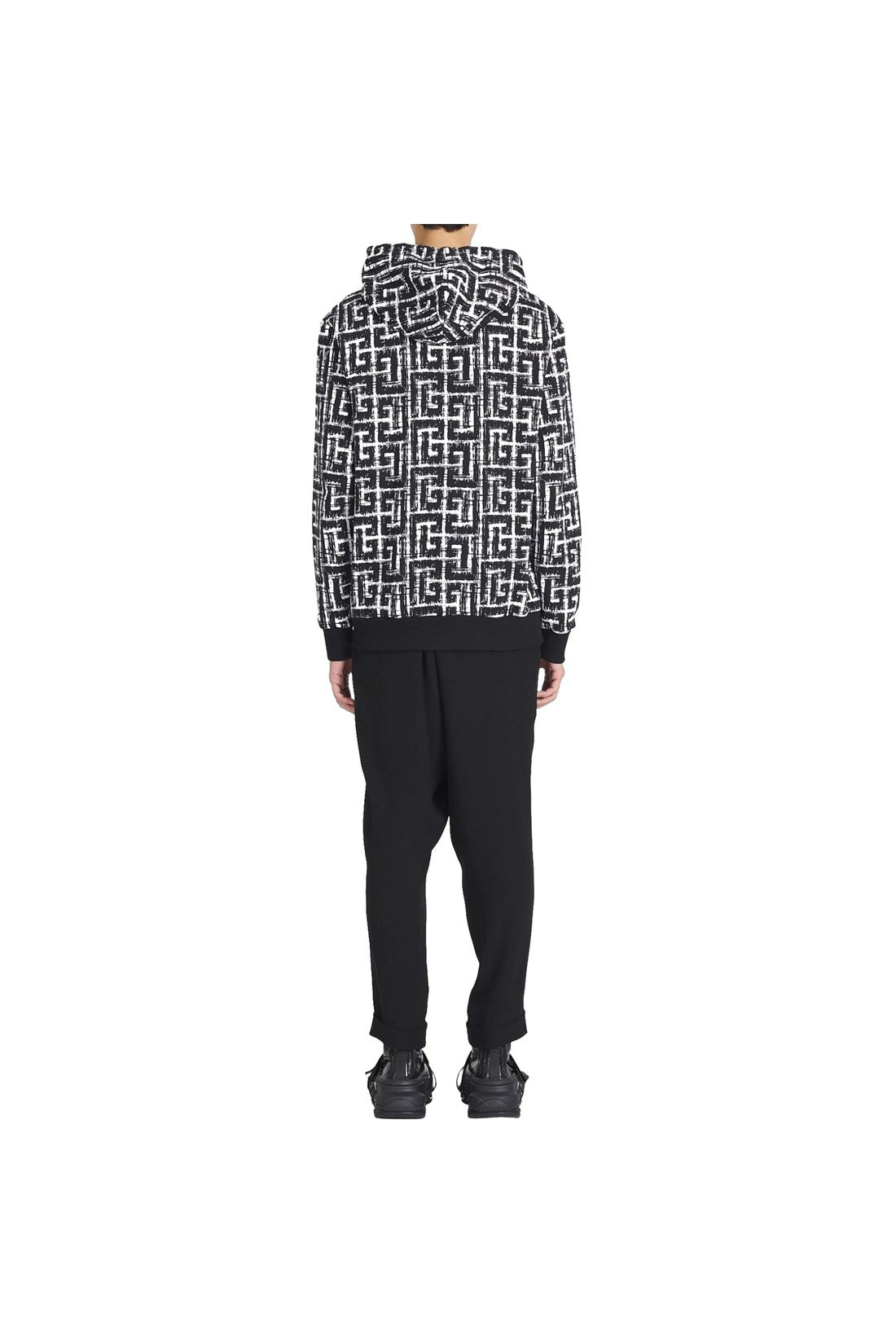 BALMAIN-OUTLET-SALE-Sweatshirt Schwarz-ARCHIVIST