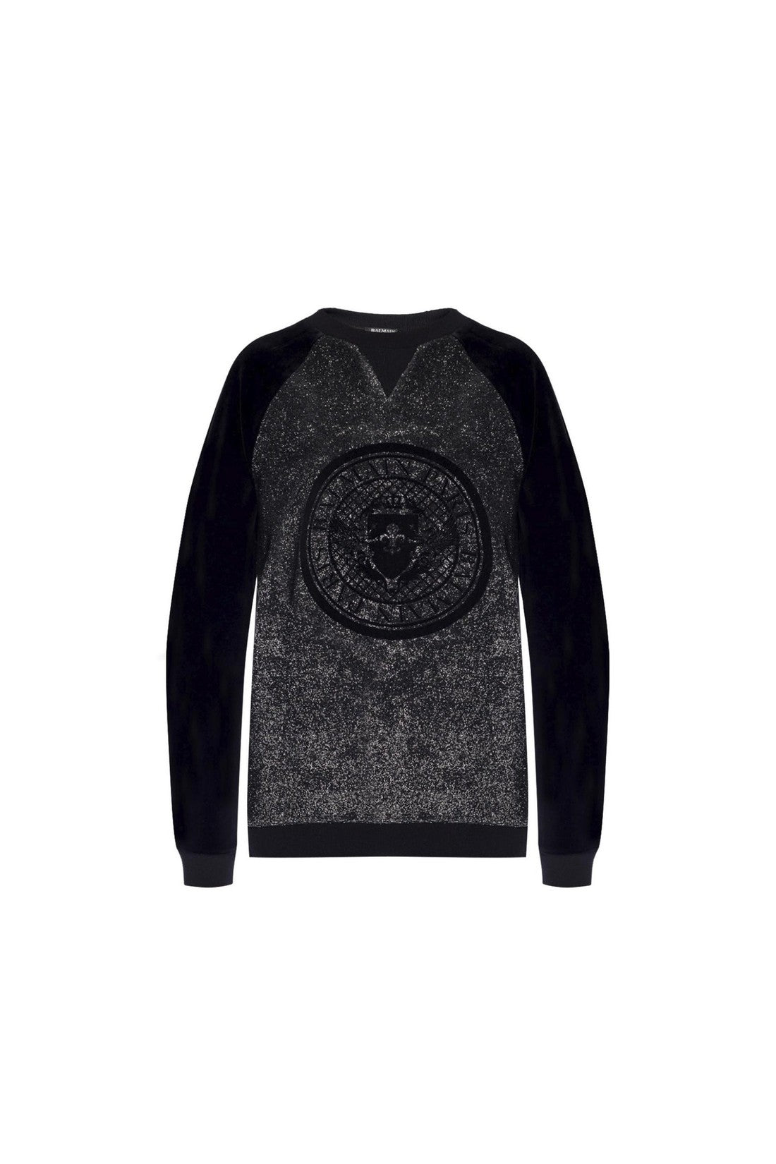 BALMAIN-OUTLET-SALE-Sweatshirt Schwarz-ARCHIVIST