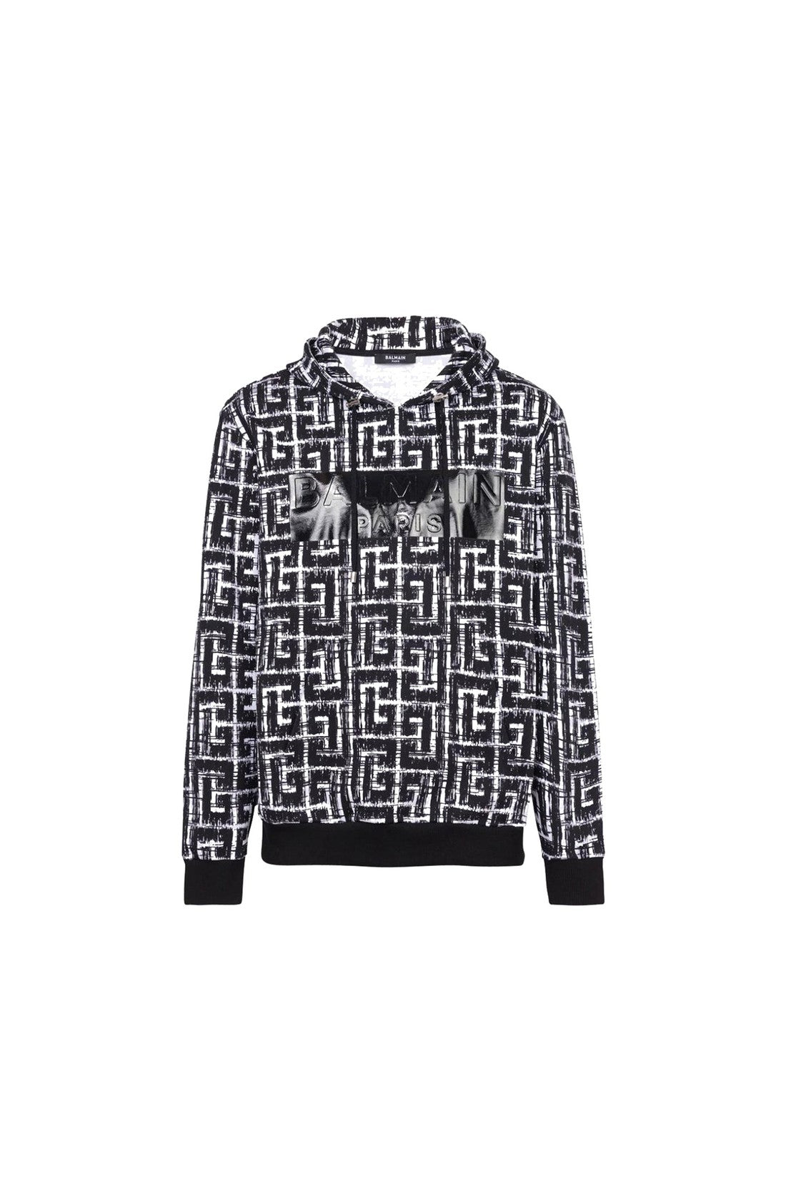 BALMAIN-OUTLET-SALE-Sweatshirt Schwarz-ARCHIVIST