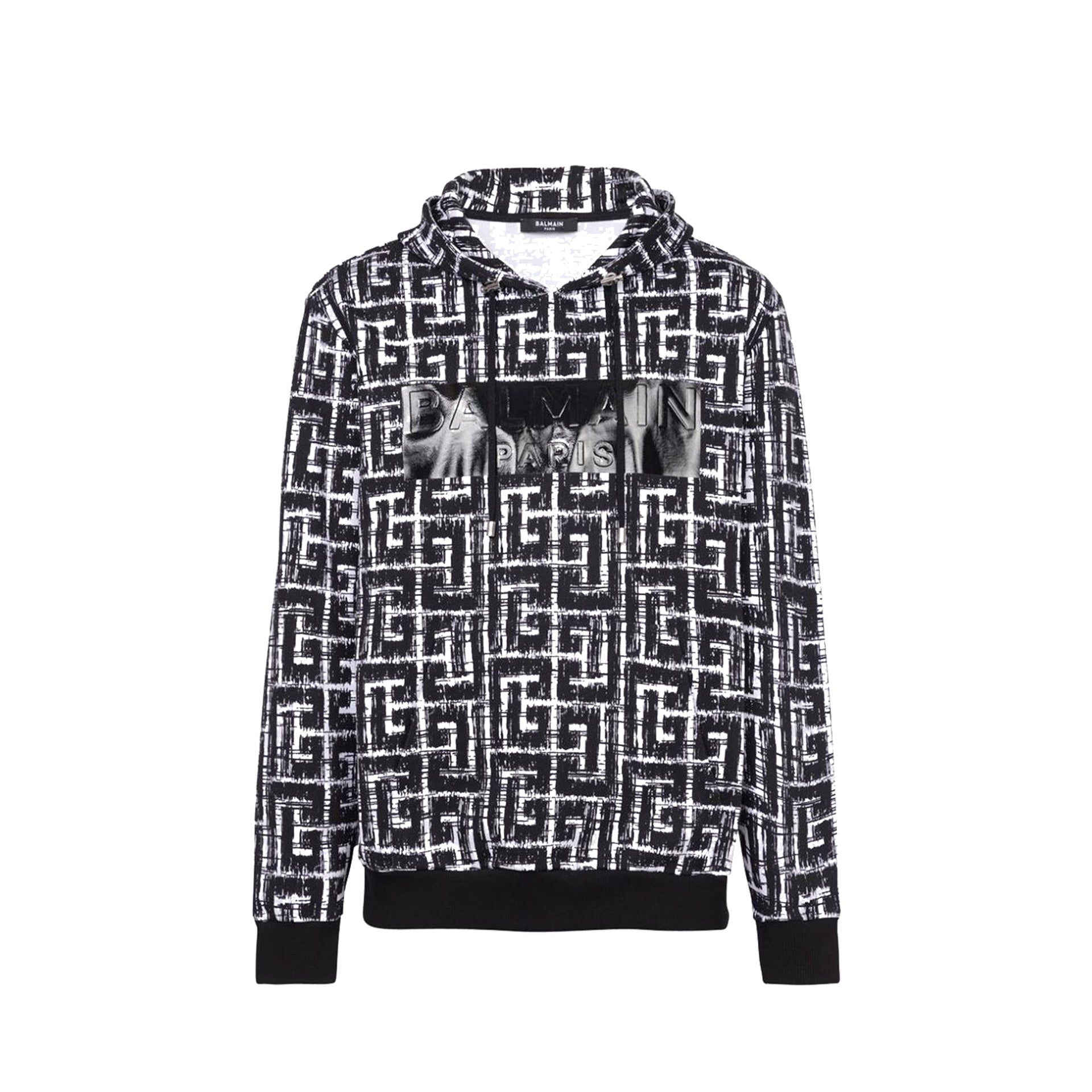 BALMAIN-OUTLET-SALE-Sweatshirt Schwarz-ARCHIVIST