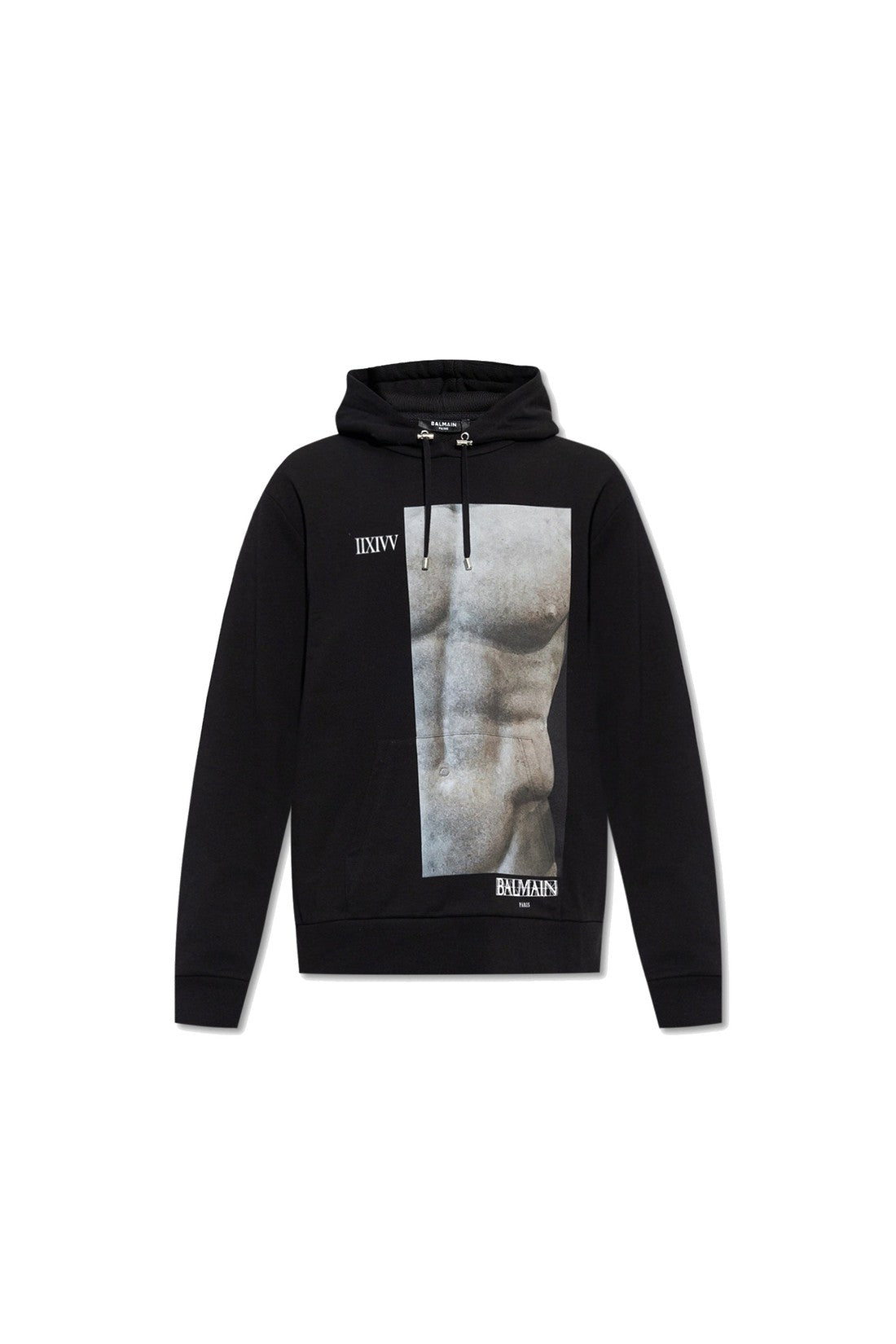 BALMAIN-OUTLET-SALE-Sweatshirt Schwarz-ARCHIVIST