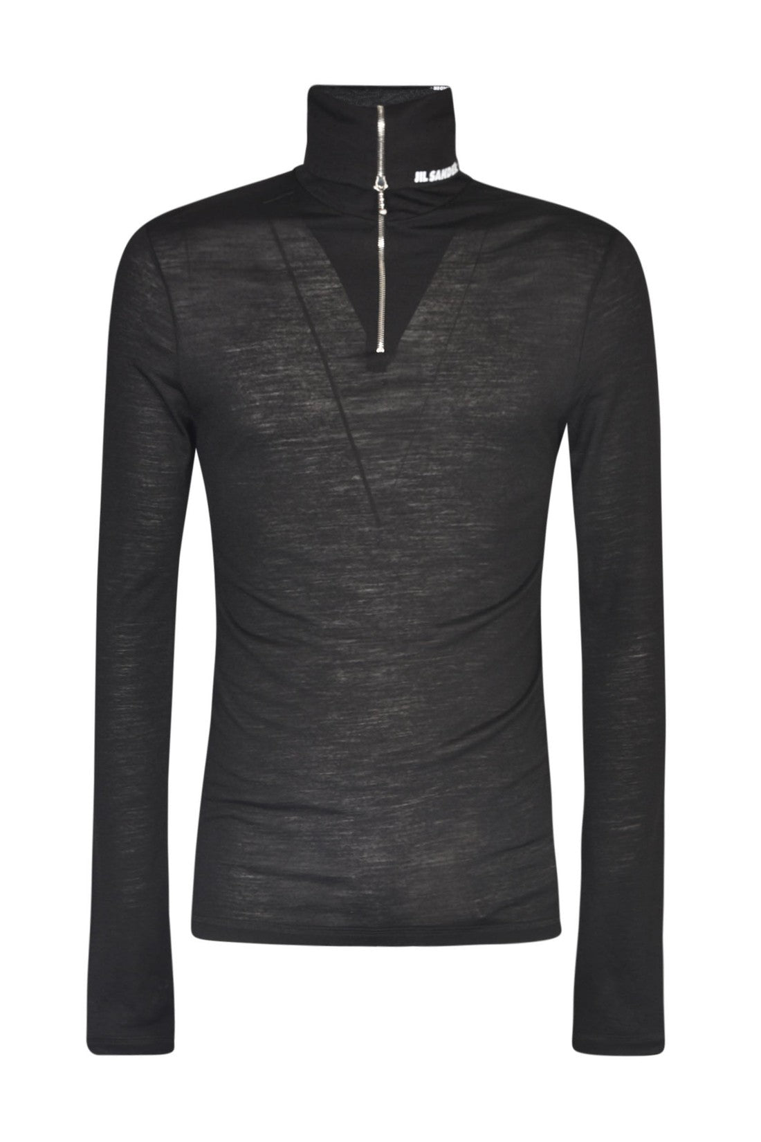 JIL SANDER-OUTLET-SALE-Sweatshirt Schwarz-ARCHIVIST