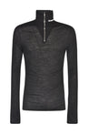 JIL SANDER-OUTLET-SALE-Sweatshirt Schwarz-ARCHIVIST