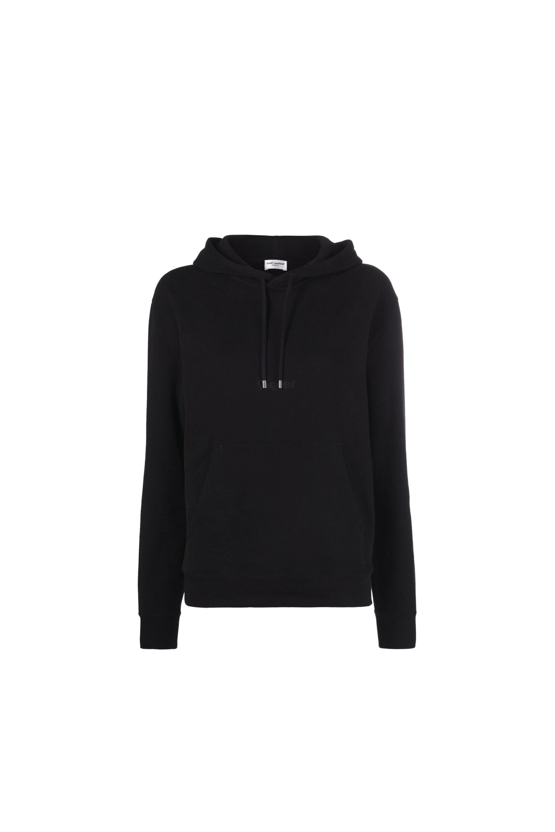 SAINT LAURENT-OUTLET-SALE-Sweatshirt Schwarz-ARCHIVIST