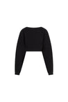 SAINT LAURENT-OUTLET-SALE-Sweatshirt Schwarz-ARCHIVIST