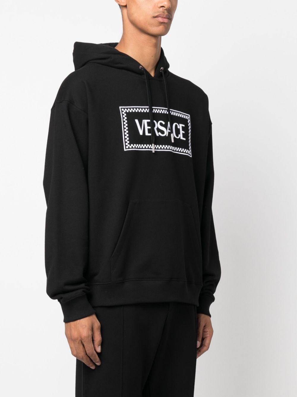 Versace-OUTLET-SALE-Sweatshirt Schwarz-ARCHIVIST