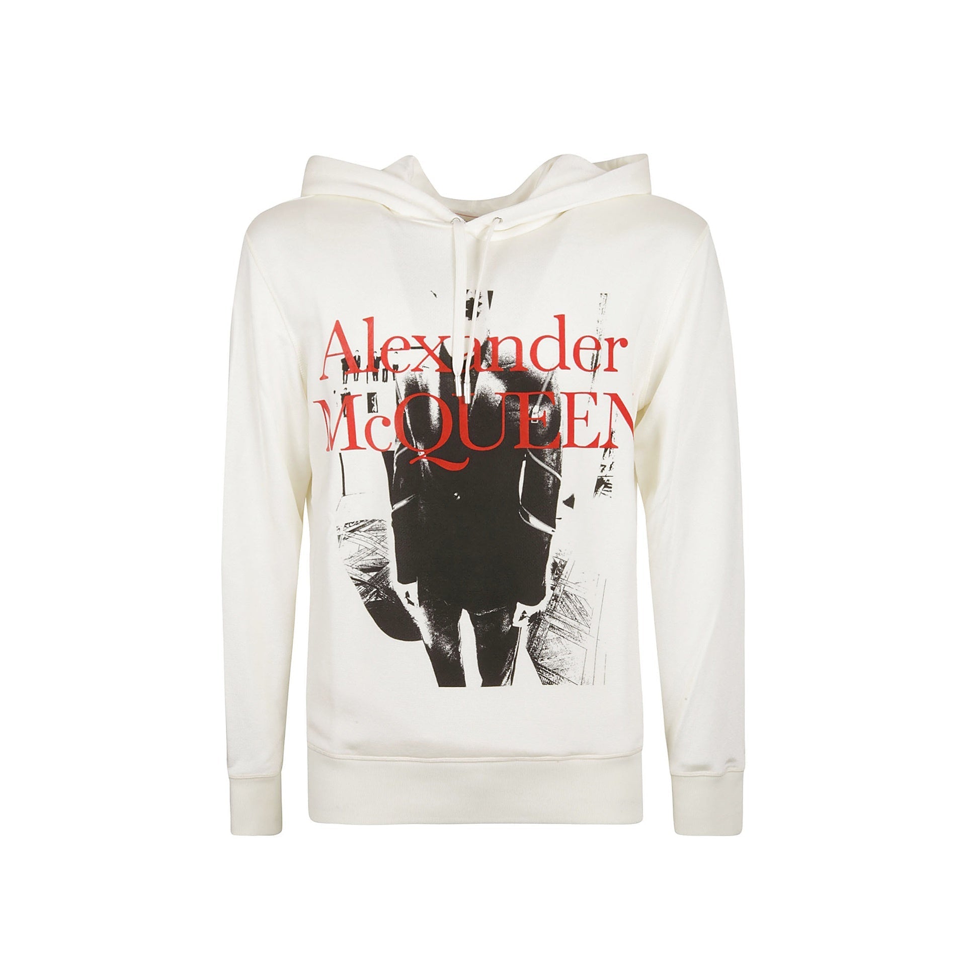 ALEXANDER MCQUEEN-OUTLET-SALE-Sweatshirt Weiss-ARCHIVIST