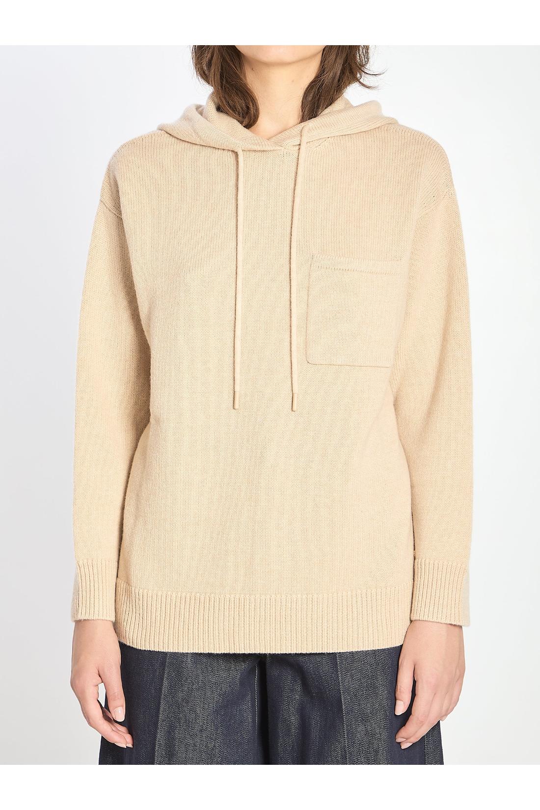 Max Mara-OUTLET-SALE-Sweatshirt in wool and cashmere-ARCHIVIST