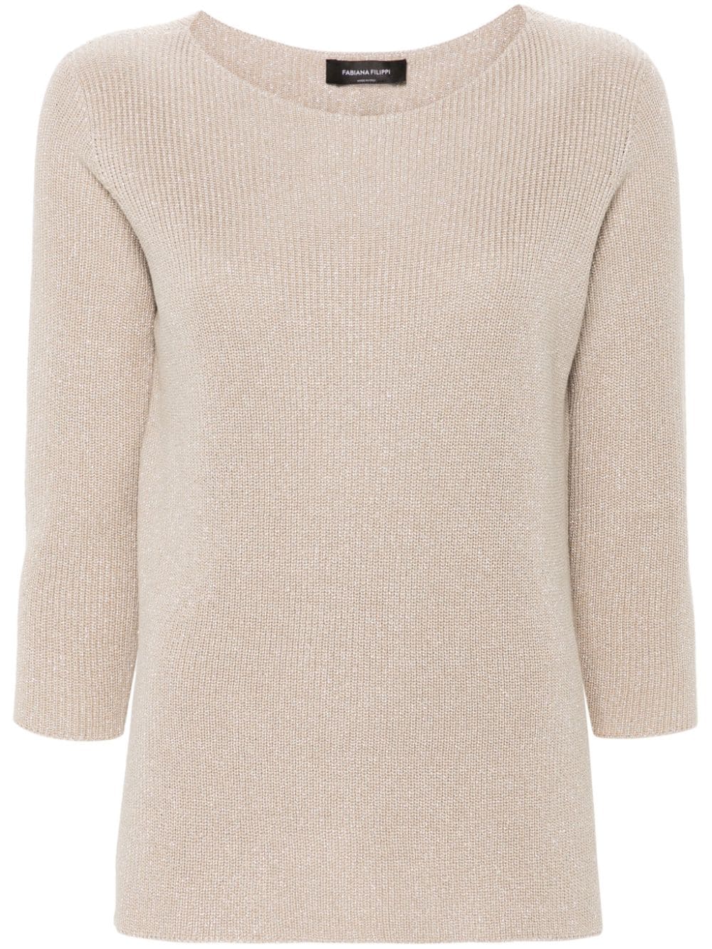 Fabiana Filippi-OUTLET-SALE-Sweatshirts BEIGE-ARCHIVIST