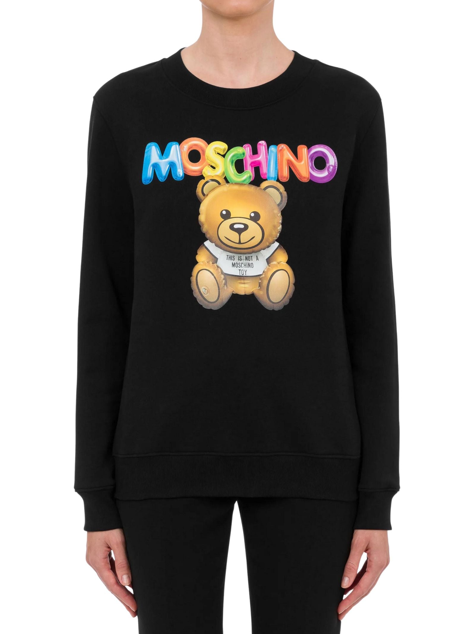 MOSCHINO-OUTLET-SALE-Sweatshirts BEIGE-ARCHIVIST