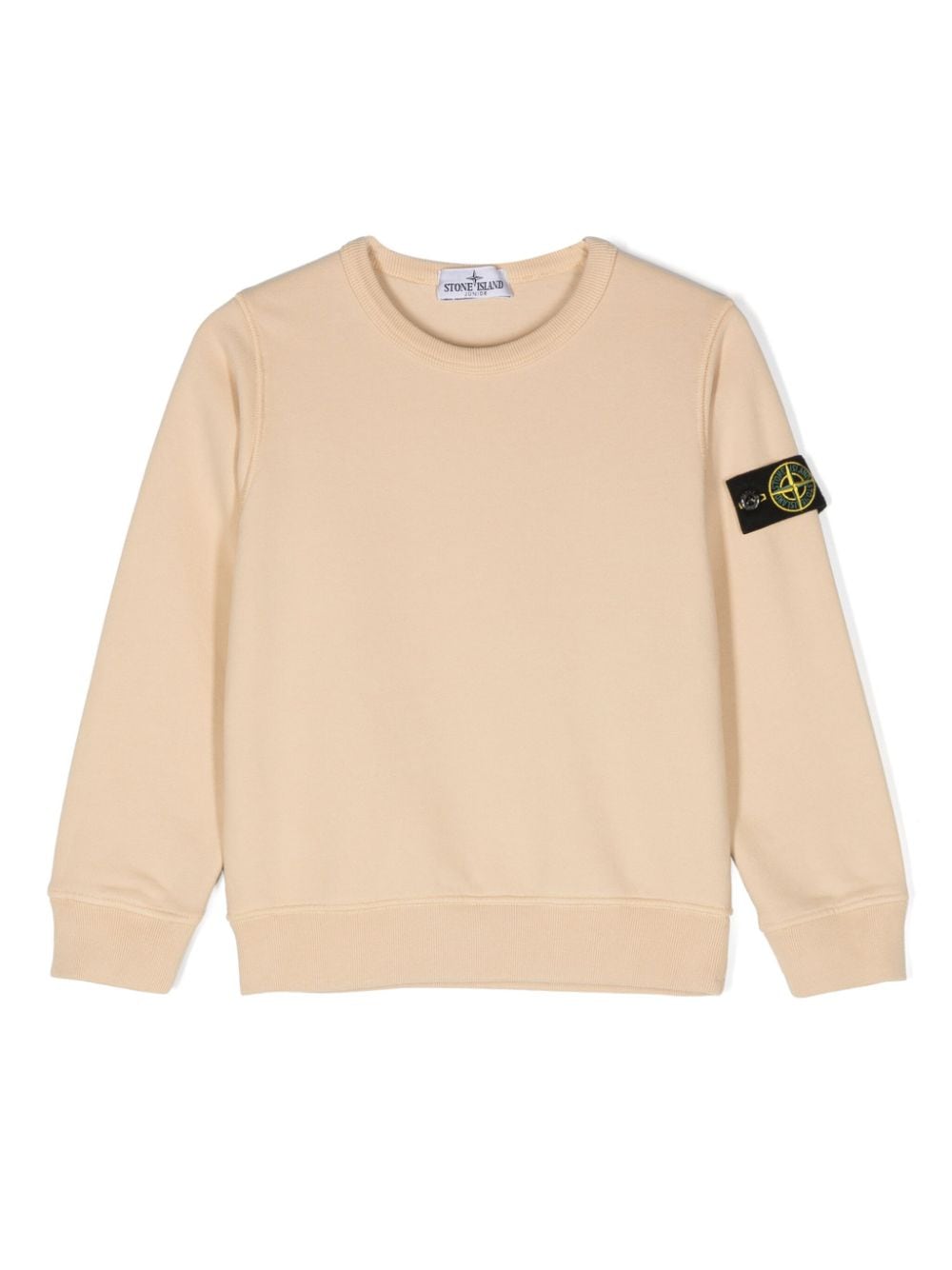 STONE ISLAND KIDS-OUTLET-SALE-Sweatshirts BEIGE-ARCHIVIST