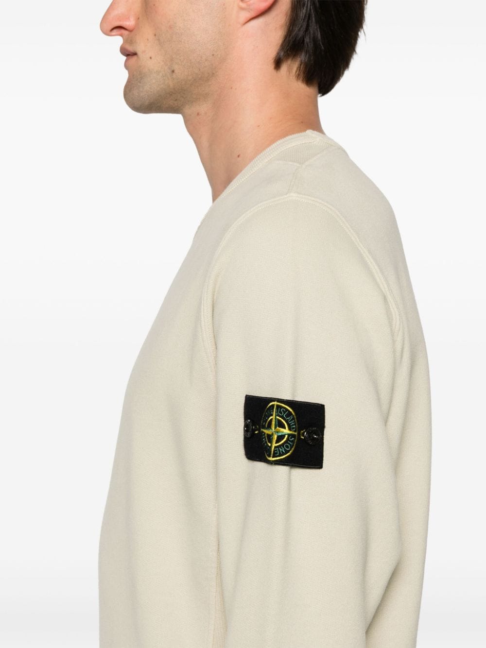 Stone Island-OUTLET-SALE-Sweatshirts BEIGE-ARCHIVIST