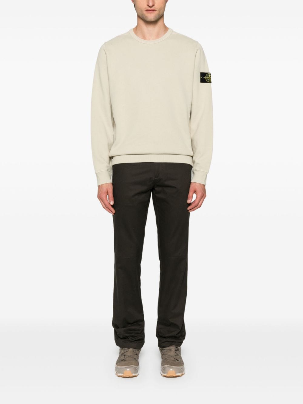 Stone Island-OUTLET-SALE-Sweatshirts BEIGE-ARCHIVIST