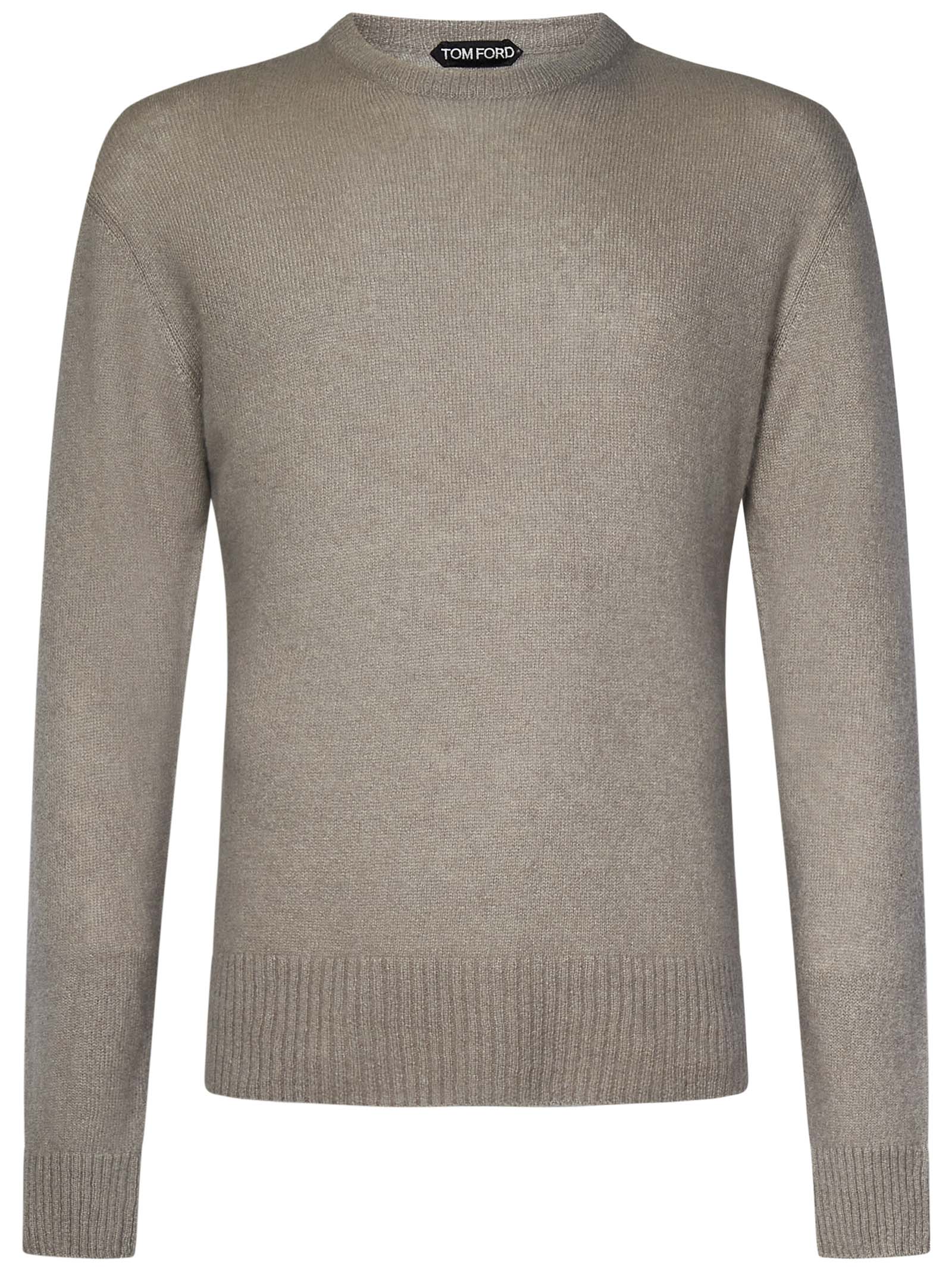 TOM FORD-OUTLET-SALE-Sweatshirts BEIGE-ARCHIVIST