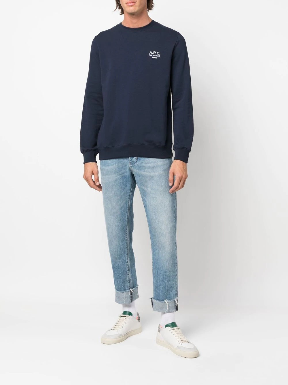 A.P.C.-OUTLET-SALE-Sweatshirts BLAU-ARCHIVIST