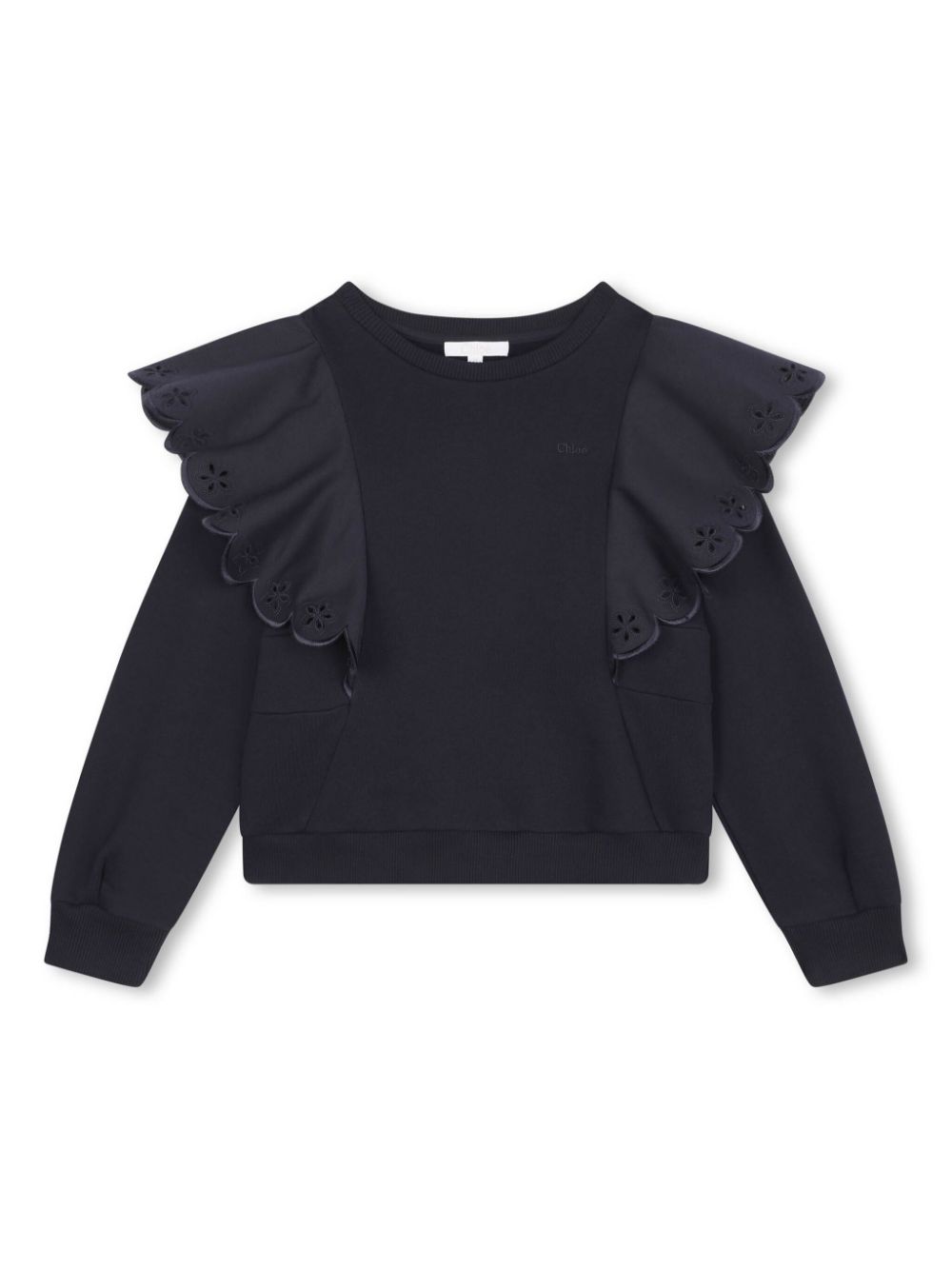 Chloè-OUTLET-SALE-Sweatshirts BLAU-ARCHIVIST