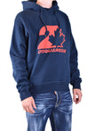 DSQUARED2-OUTLET-SALE-Sweatshirts BLAU-ARCHIVIST