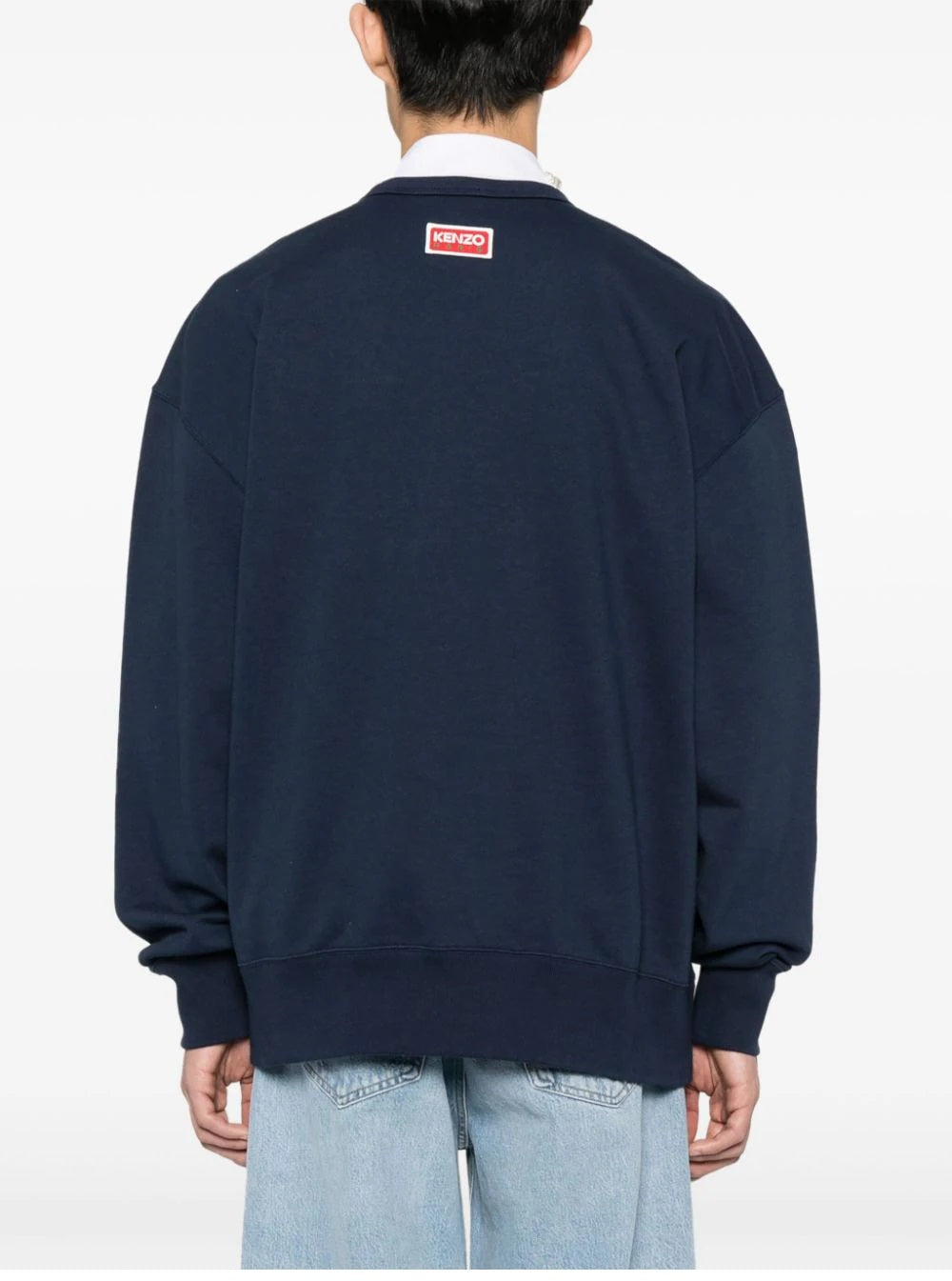 KENZO-OUTLET-SALE-Sweatshirts BLAU-ARCHIVIST