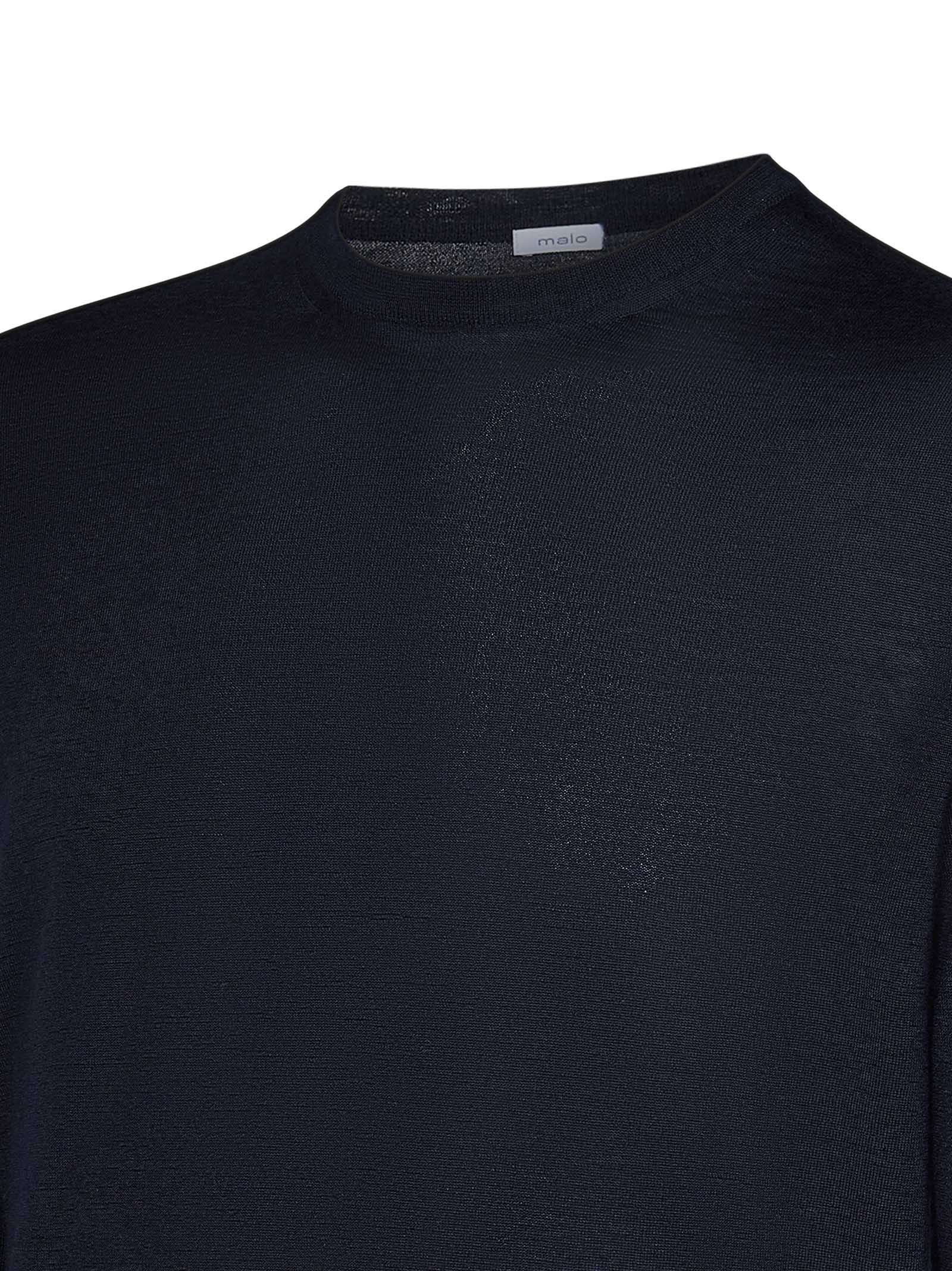 MALO-OUTLET-SALE-Sweatshirts BLAU-ARCHIVIST