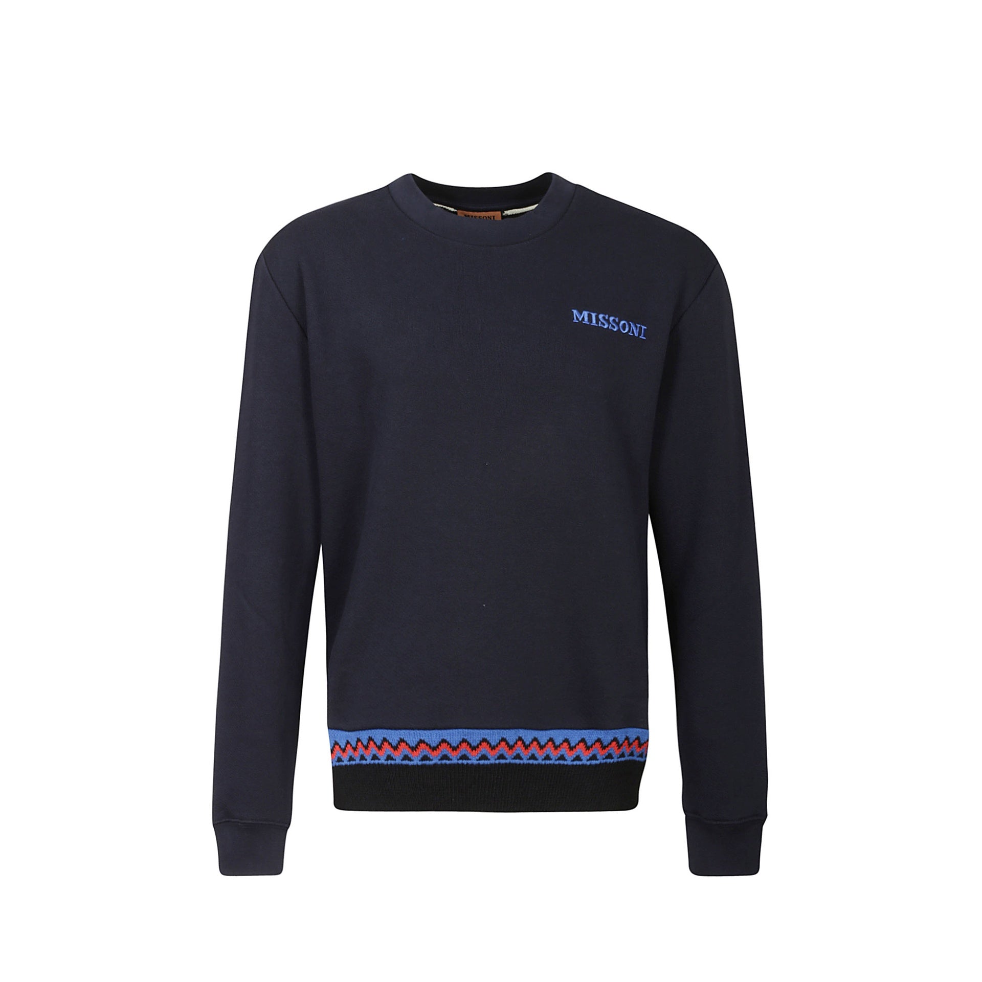 MISSONI-OUTLET-SALE-Sweatshirts BLAU-ARCHIVIST