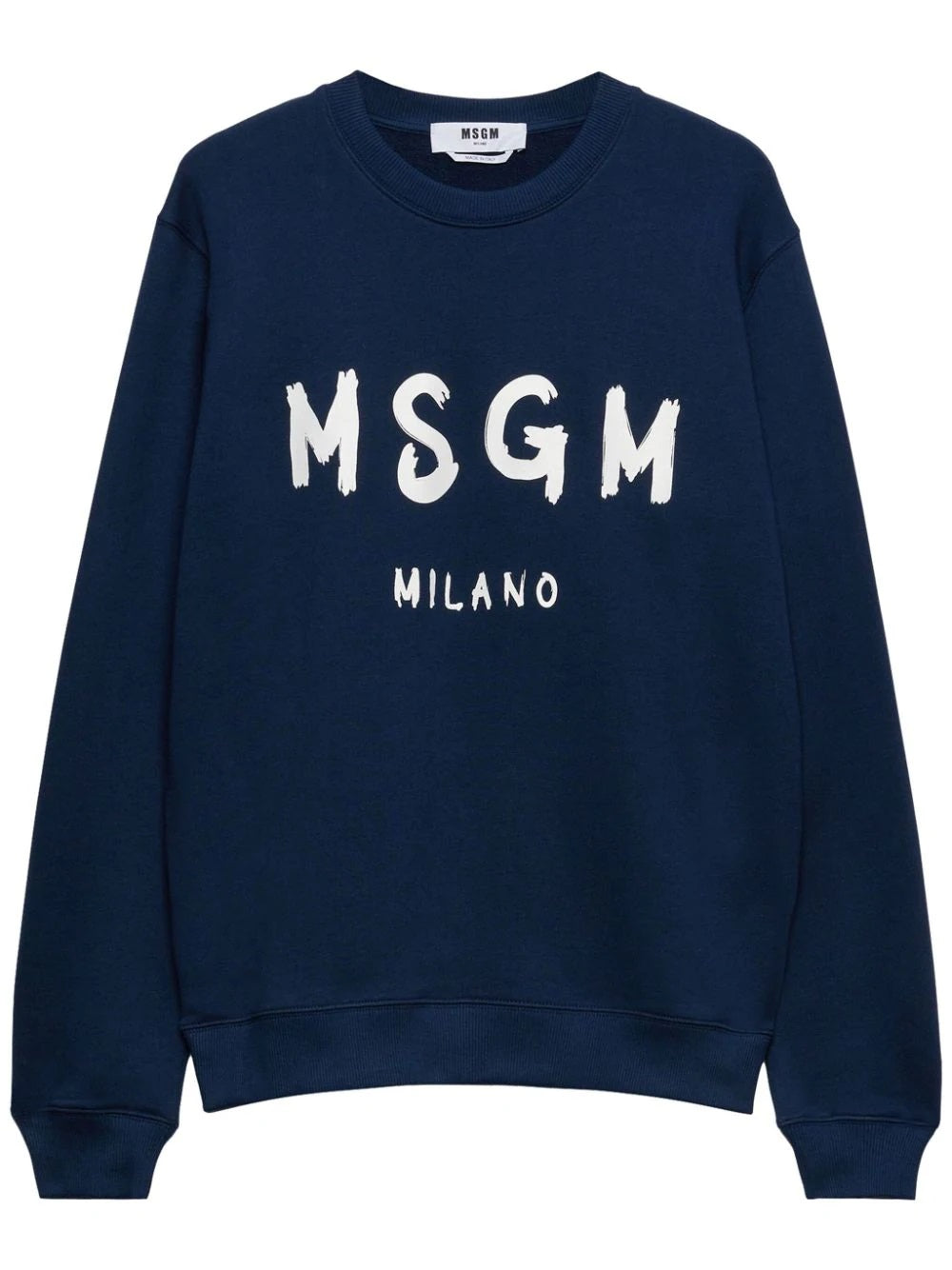 MSGM-OUTLET-SALE-Sweatshirts BLAU-ARCHIVIST