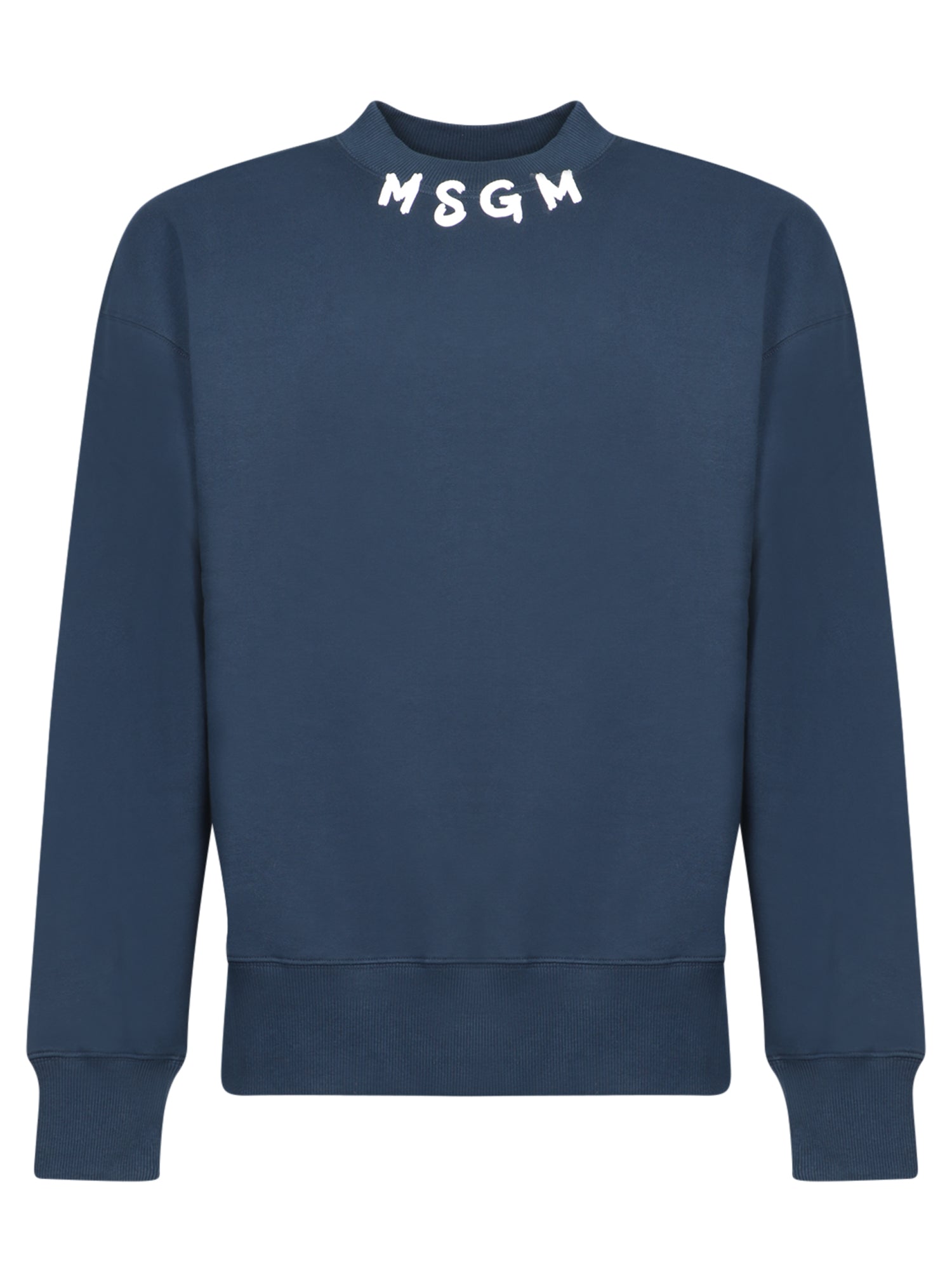 MSGM-OUTLET-SALE-Sweatshirts BLAU-ARCHIVIST