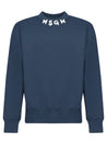 MSGM-OUTLET-SALE-Sweatshirts BLAU-ARCHIVIST