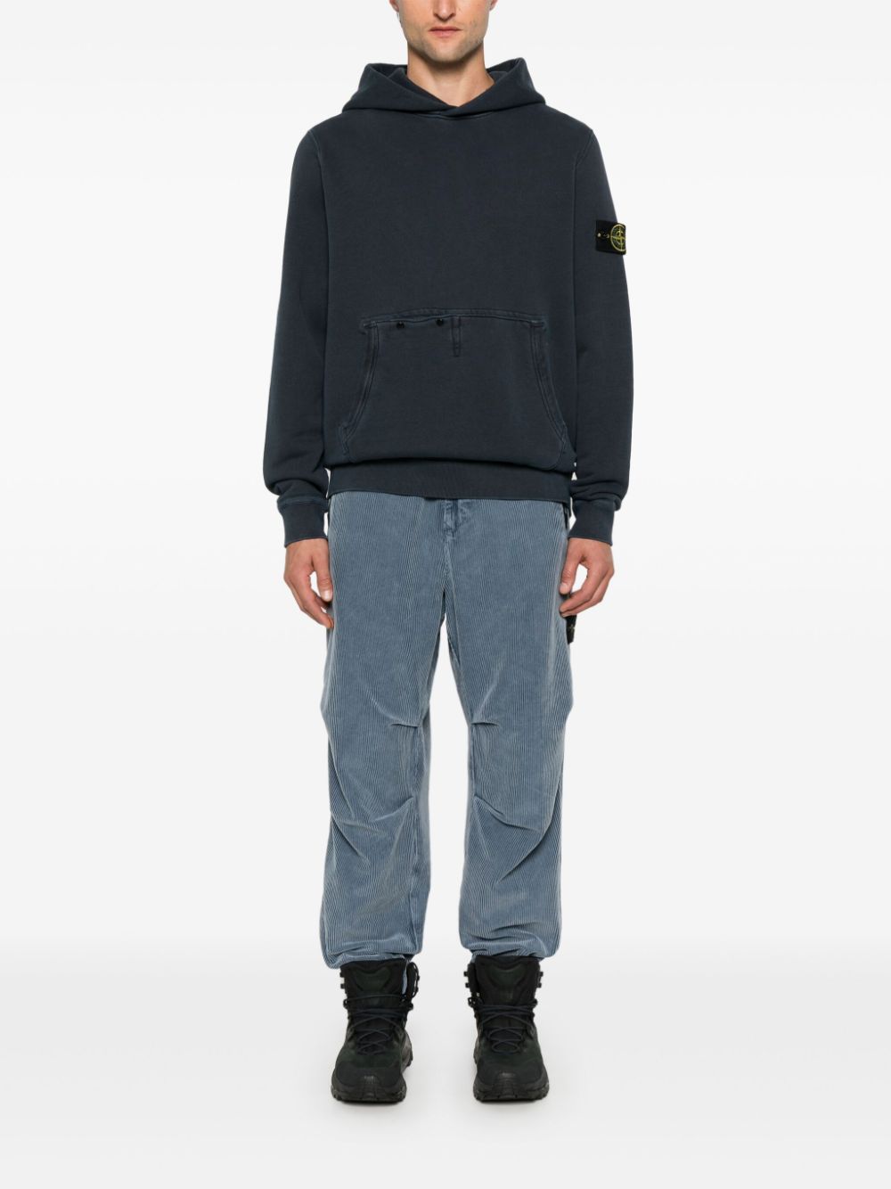 Stone Island-OUTLET-SALE-Sweatshirts BLAU-ARCHIVIST