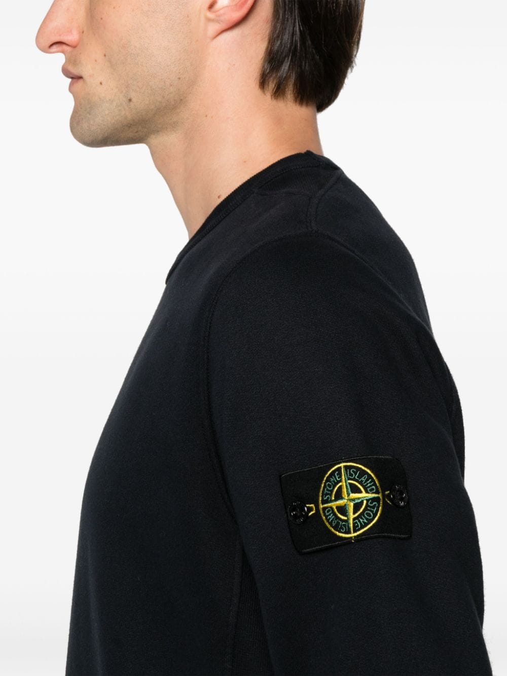 Stone Island-OUTLET-SALE-Sweatshirts BLAU-ARCHIVIST