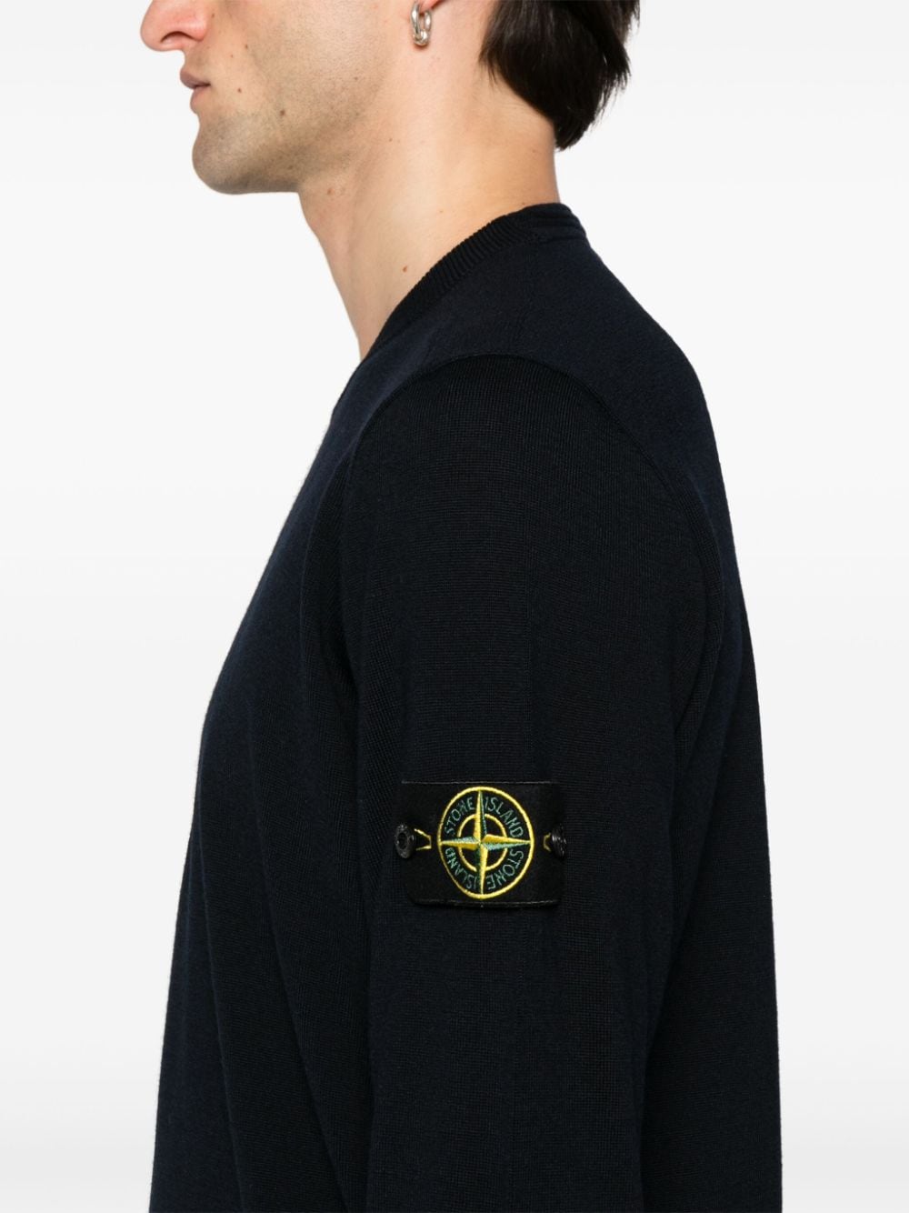 Stone Island-OUTLET-SALE-Sweatshirts BLAU-ARCHIVIST