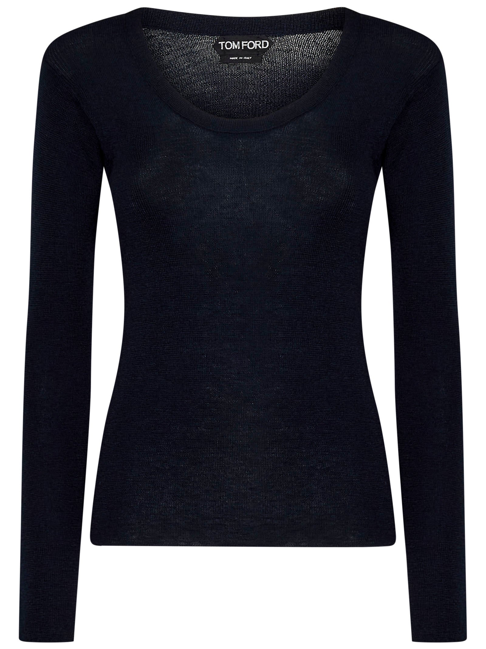 TOM FORD-OUTLET-SALE-Sweatshirts BLAU-ARCHIVIST