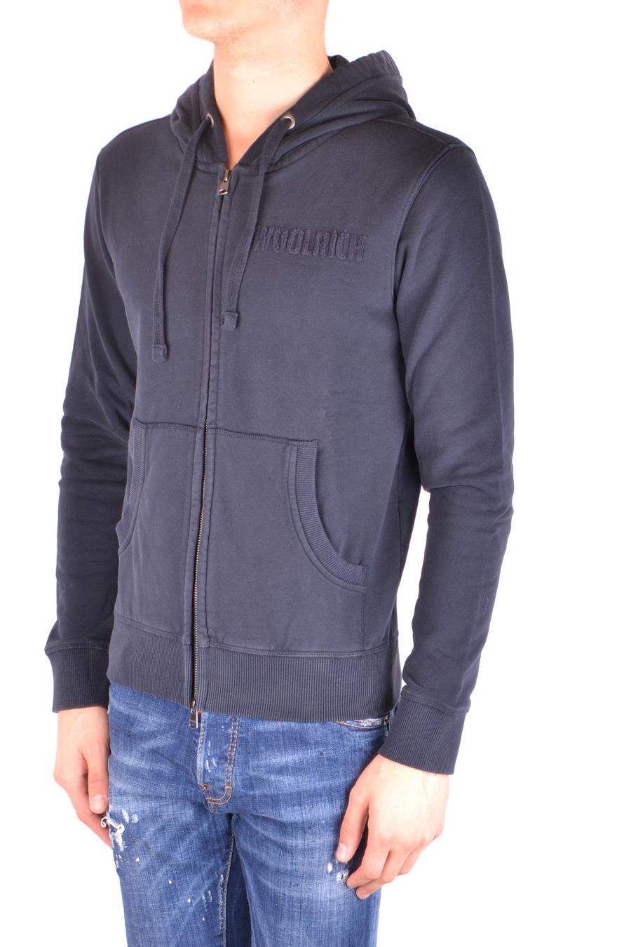 WOOLRICH-OUTLET-SALE-Sweatshirts BLAU-ARCHIVIST