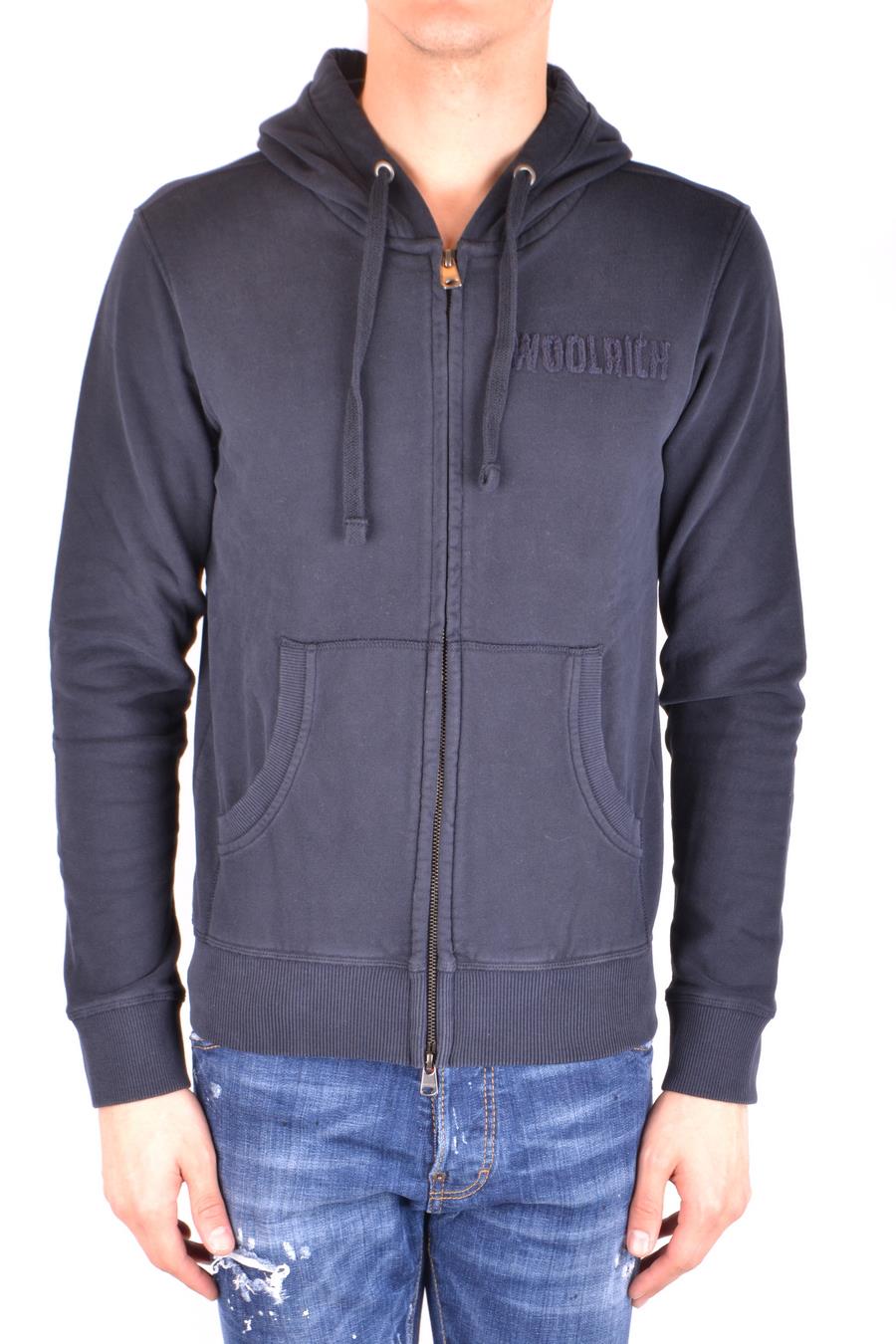 Woolrich-OUTLET-SALE-Sweatshirts BLAU-ARCHIVIST