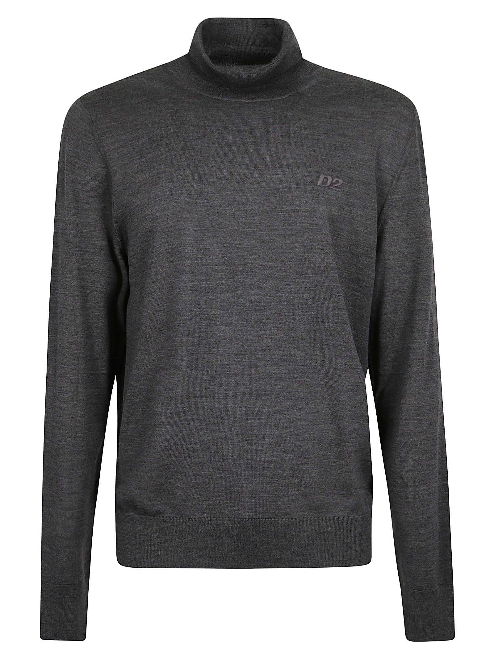 DSQUARED2-OUTLET-SALE-Sweatshirts GRAU-ARCHIVIST