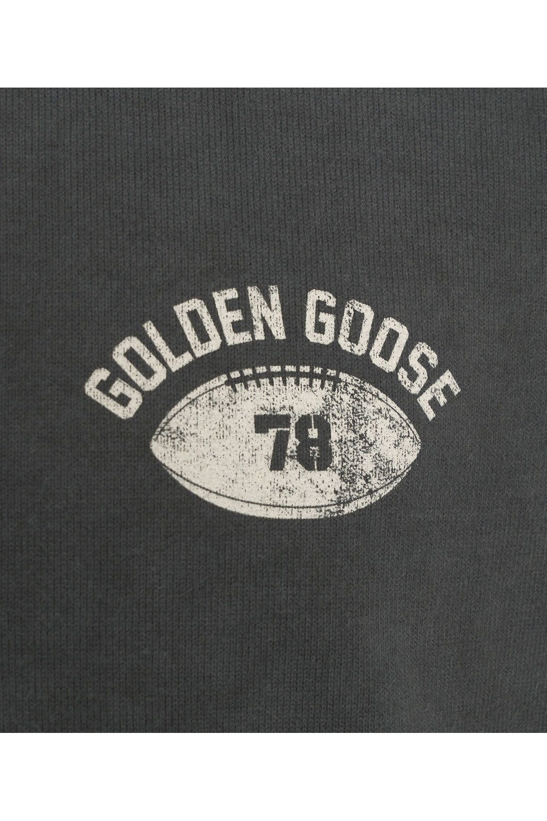 GOLDEN GOOSE-OUTLET-SALE-Sweatshirts GRAU-ARCHIVIST