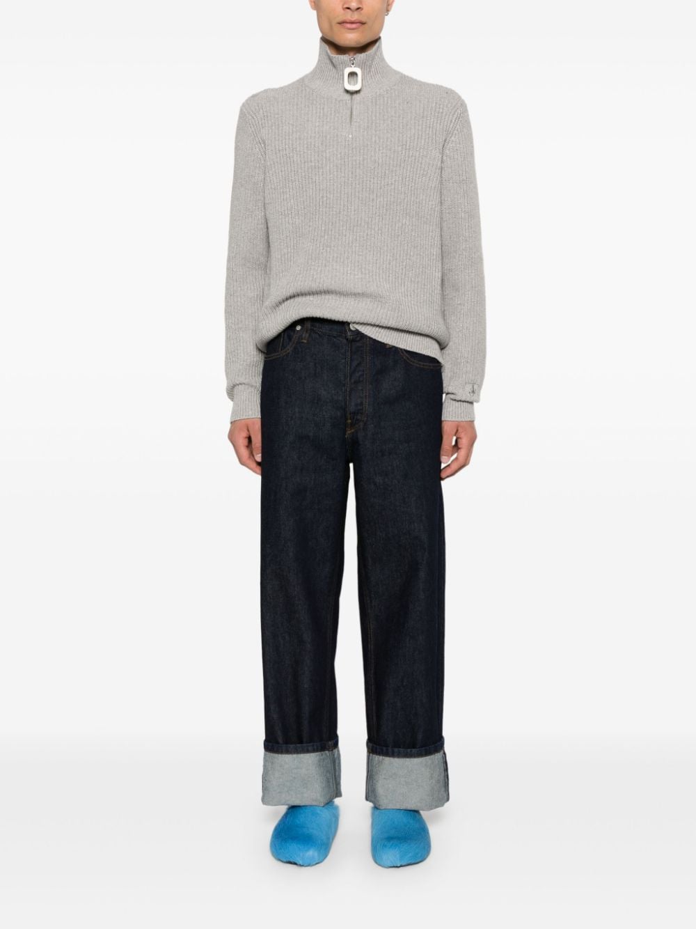 Jw Anderson-OUTLET-SALE-Sweatshirts GRAU-ARCHIVIST