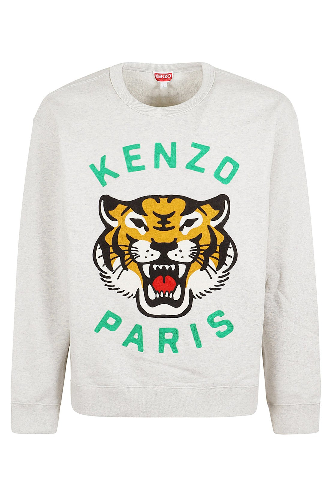 KENZO-OUTLET-SALE-Sweatshirts GRAU-ARCHIVIST