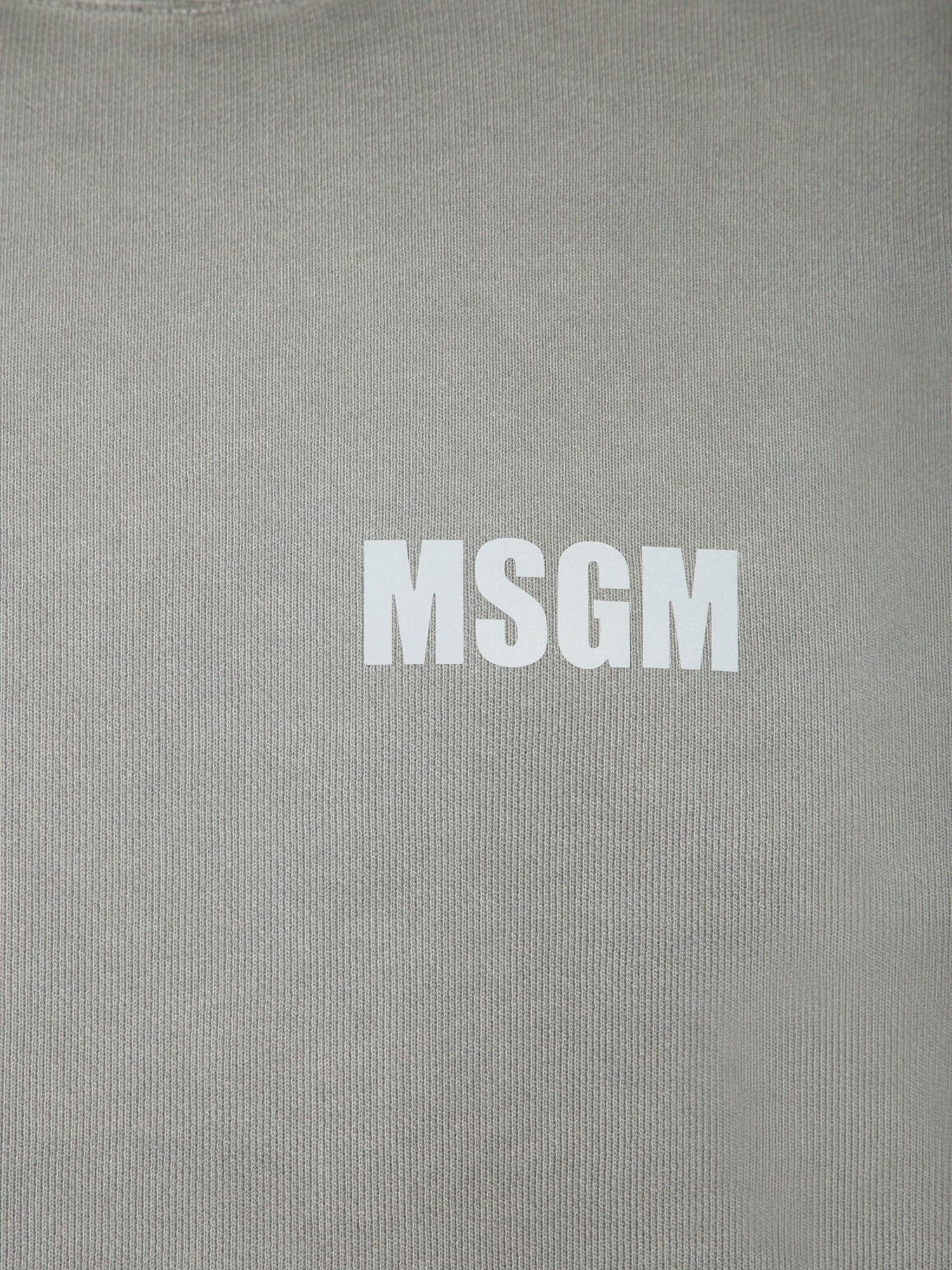 MSGM-OUTLET-SALE-Sweatshirts GRAU-ARCHIVIST