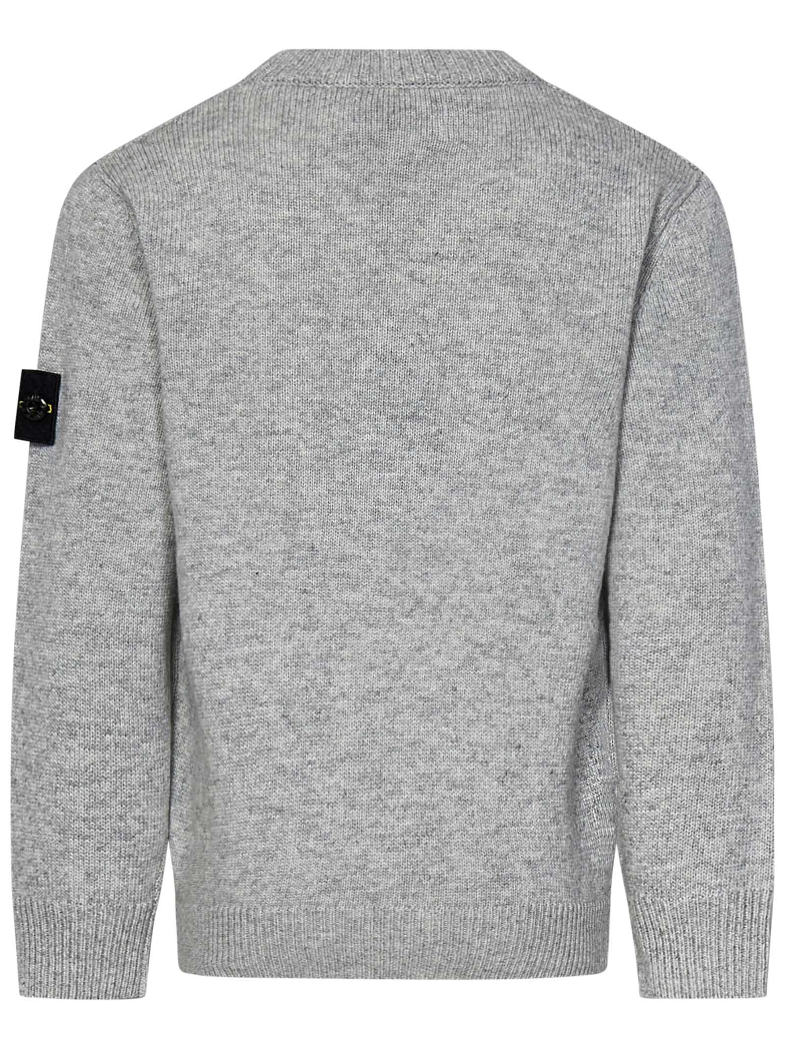 STONE ISLAND-OUTLET-SALE-Sweatshirts GRAU-ARCHIVIST