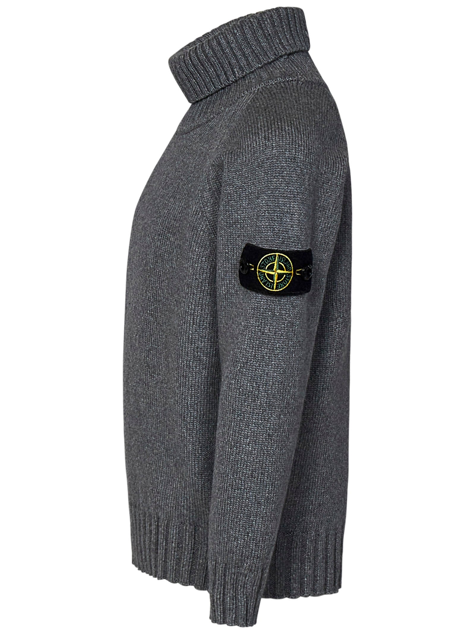 STONE ISLAND-OUTLET-SALE-Sweatshirts GRAU-ARCHIVIST