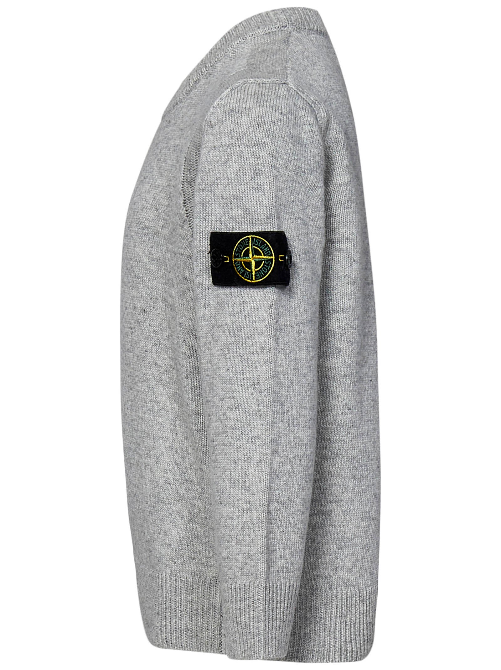 STONE ISLAND-OUTLET-SALE-Sweatshirts GRAU-ARCHIVIST