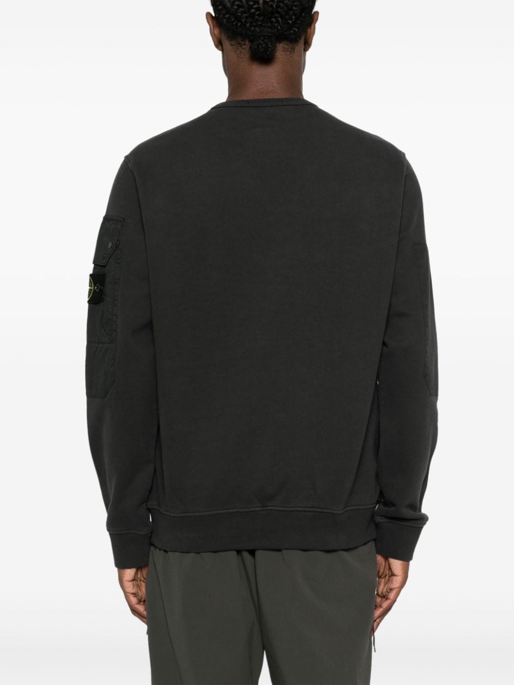 Stone Island-OUTLET-SALE-Sweatshirts GRAU-ARCHIVIST