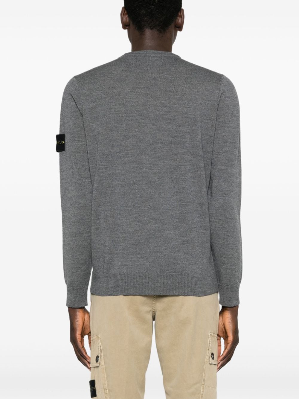 Stone Island-OUTLET-SALE-Sweatshirts GRAU-ARCHIVIST