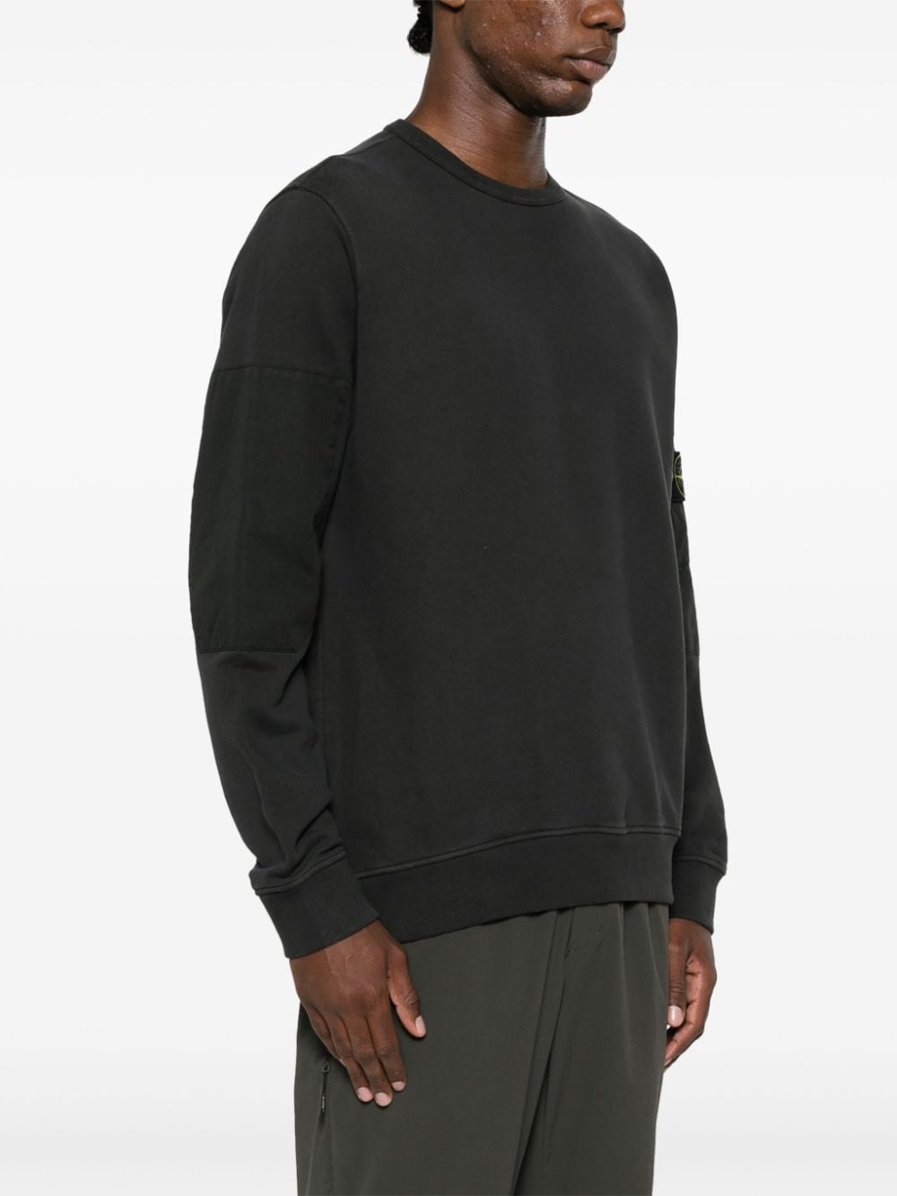 Stone Island-OUTLET-SALE-Sweatshirts GRAU-ARCHIVIST