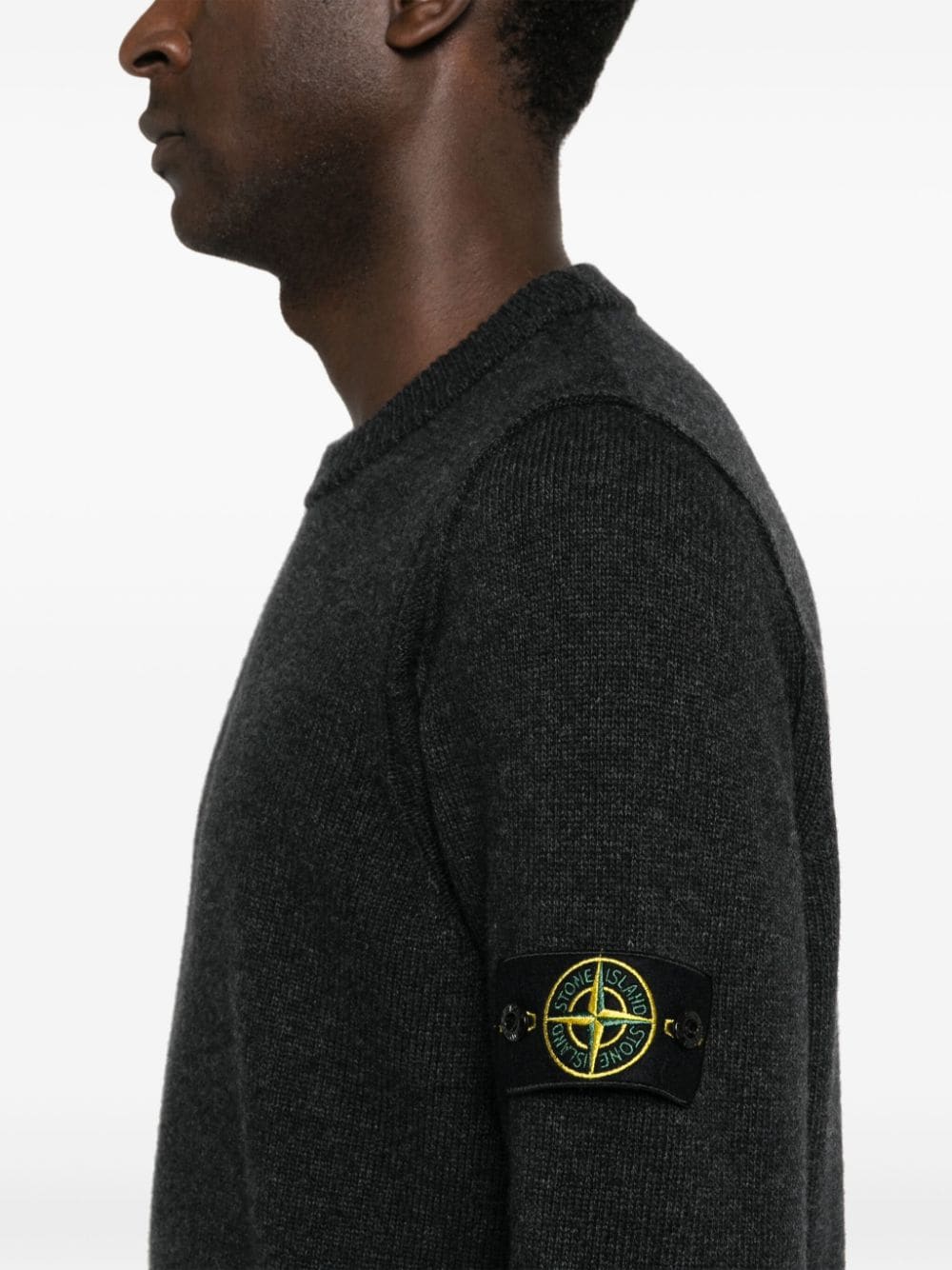 Stone Island-OUTLET-SALE-Sweatshirts GRAU-ARCHIVIST