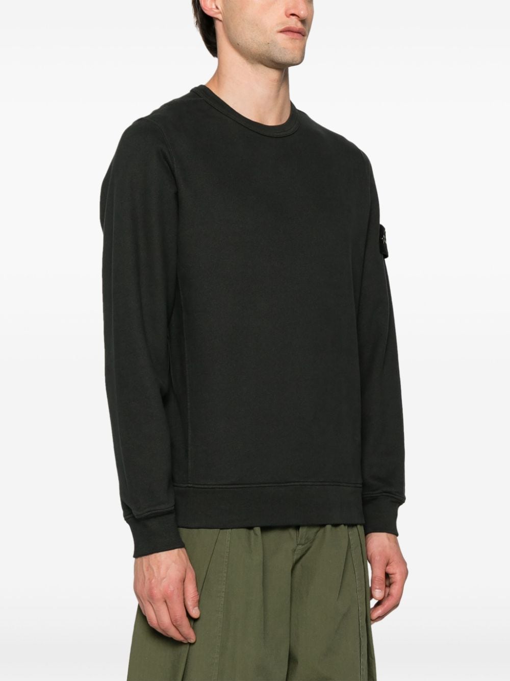 Stone Island-OUTLET-SALE-Sweatshirts GRAU-ARCHIVIST