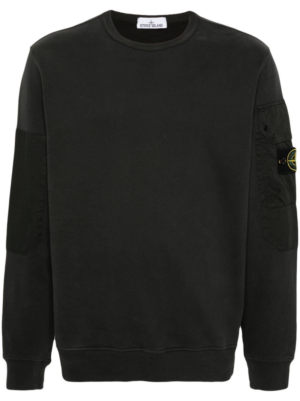 Stone Island-OUTLET-SALE-Sweatshirts GRAU-ARCHIVIST