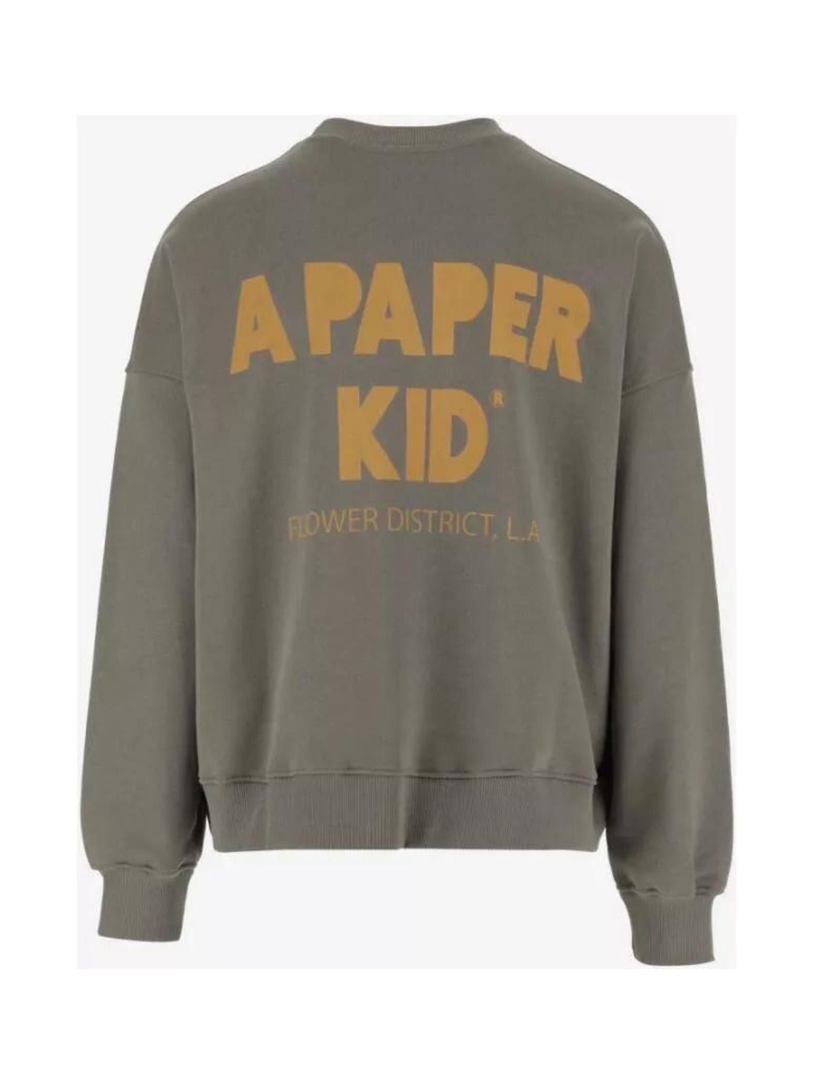 A PAPER KID-OUTLET-SALE-Sweatshirts GRÜN-ARCHIVIST